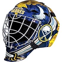 Franklin Sports GFM 1500 NHL Buffalo Sabres Goalie Face Mask
