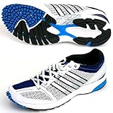 アディダス adidas 限定モデル ランニングシューズ 27.5cm adizero Mana 7 Wide アディゼロ マナ 7 ワイド (M20189) ランニングホワイト/メタリックシルバー/ナイトブルー 国内正規品