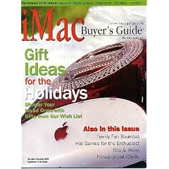 Click here to buy iMac Buyer's Guide November December 2000 Hot Games, Tips & Tricks, Personalized... by iMac Buyer's Guide - the iMac Authority.