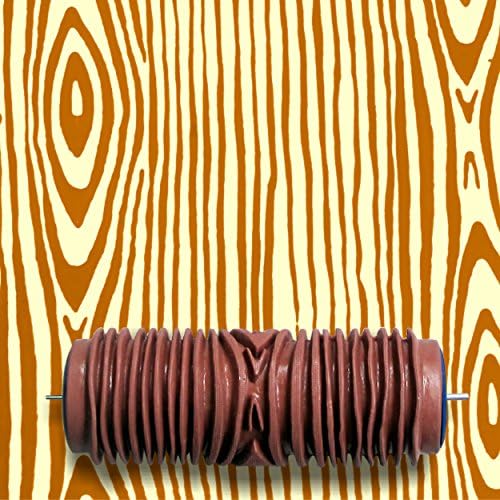 Picassi Patterned Paint Roller - 8 Designs. Create Stunning Wall Murals. Ideal Alternative To Wallpaper, Wall Decals & Stickers. Ideal For Home Decoration, Nursery, etc