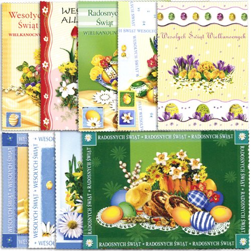 Easter Postcards - Set of 9
