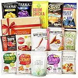 Vegan Snacks Healthy Gift Box Premium Care Package School Lunch for kids Bundle 15 ct