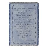 Lord's Prayer Throw