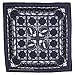 Sunshine Joy Grateful Dead Skull & Roses Bandana Grey