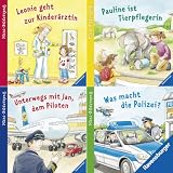 Produkt-Bild: Ravensburger Mini-Bilderspa&szlig; Wer macht was? Spannende Berufe (4er-Set)