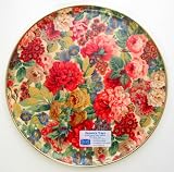 Keswick Trays ケズウィックトレイ ラウンドトレイ ROSE & PEONY 35cmタイプの画像