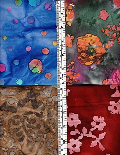 16 Fat Quarters Quilter's Batik #3 from Marshall Dry Goods 100% Cotton Quilt Fabric