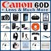 Canon EOS 60D 18MP CMOS Digital SLR Camera with Canon EF-S 15-85 f/3.5-5.6 IS Lenses W/32GB SDHS Mem