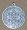ST. BENEDICT MEDAL PENDANT 1 7/8" D - SILVER "Catholicgiftstore"