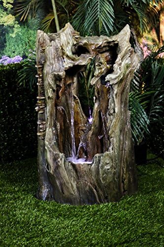 Alpine WIN858 LED Light Rainforest Waterfall Fountain
