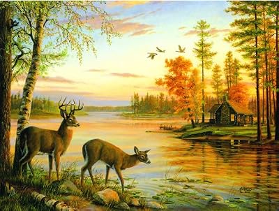 Quiet Evening 2000pc Jigsaw Puzzle by Mary Pettis