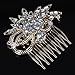 Remedios Vintage Crystal Bridal Hair Comb Wedding Hair Accessory