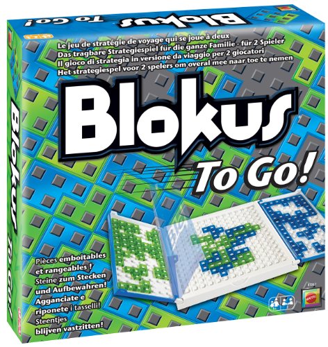 Mattel R3317 - Blokus to Go, Brettspiel Preisvergleich