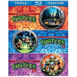 Teenage Mutant Ninja Turtles / Teenage Mutant Ninja Turtles II: The Secret of the Ooze / Teenage Mutant Ninja Turtles III: Turtles in Time (Triple Feature) [Blu-ray]