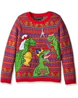 Blizzard Bay Big Boys' Three Wise Raptors Xmas Sweater