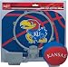 Kansas Jayhawks Basketball Hoop Set