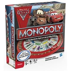 Monopoly 27810100 - Hasbro Monopoly Disney Cars 2