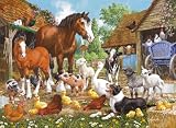 Gibsons Animal Farm Jigsaw Puzzle (1000 Pieces)