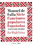 De Falla: 7 Canciones Populares Espanolas: for High Voice and Piano