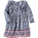 オシュコシュ OSHKOSH/ 2ピースフローラルドレス プリント ワンピース 12ヶ月【並行輸入】