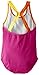 Speedo Big Girls' Colorblock Splice Ultraback One Piece Swimsuit
