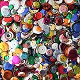BULK CRAFT CUP SEQUINS MIXED COLORS and SIZES ~ Great Big Pack ~ Over 5,000 sequins
