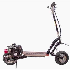 Go-Ped GTR46i Trail Ripper Interceptor Gas Powered Full Suspension Off Road Scooter by 