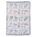 All Creatures Great and Small Baby Tapestry Throw