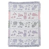 Review Manual Woodworkers  / All Creatures Great and Small Baby Tapestry Throw
