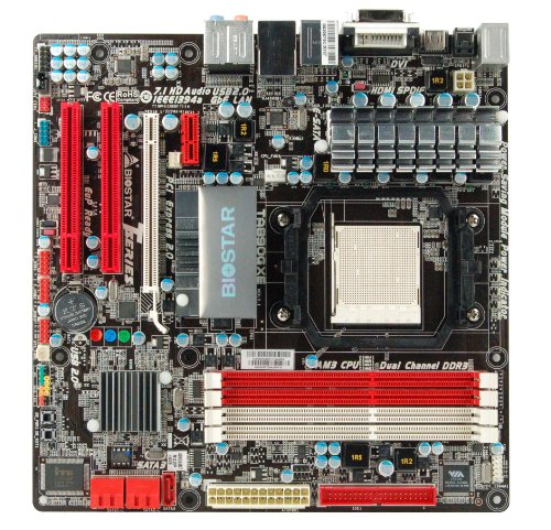 Biostar AMD DDR3 890GX Based AM3 Micro ATX Motherboard TA890GXE