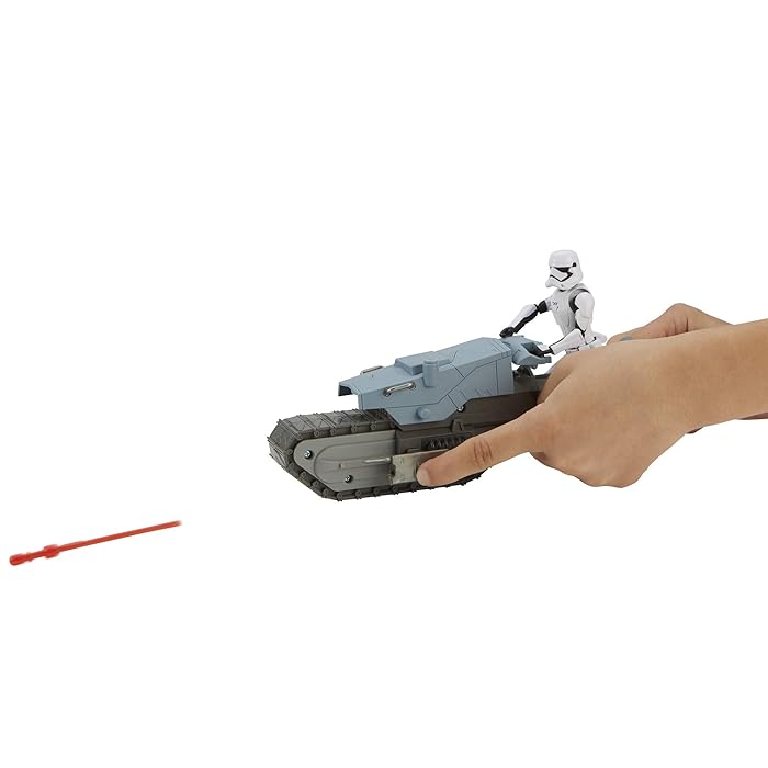 Hasbro Star Wars Galaxy of Adventures Series—E3030 First Order Driver and Treadspeeder(Star Wars Ⅸ:The Rise of Skywalker)