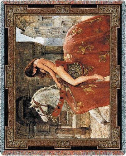 Lady Godiva Throw - 70 x 54 Blanket/Throw