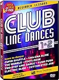 Club Line Dances 1 & 2: Beginner Lessons - Learn to dance the Wobble, Electric Slide, Cha-Cha Slide, Two-Step Line Dance, Cupid Shuffle, Cotton Eyed Joe, Footloose & Tush Push
