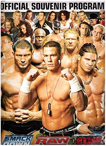 WWE World Wrestling Entertainment Official Souvenir Program 2007