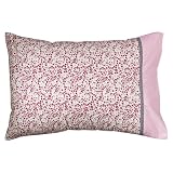 Tiddliwink Ladybug Flower Pillowcase - Pink/ Red