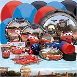 Cars - Party Supplies - Deluxe Party Kit (8 guests)