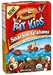Country Choice Organic Fit Kids Snackin' Grahams, Chocolate, 6.2-Ounce Boxes (Pack of 8)