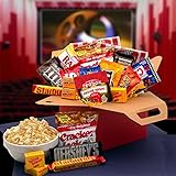 College Students Study Break Gift Box - 10 Movie Rentals, Snacks and More