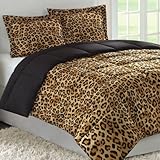 Comfort Classics Softspun Cheetah Twin Comforter Set