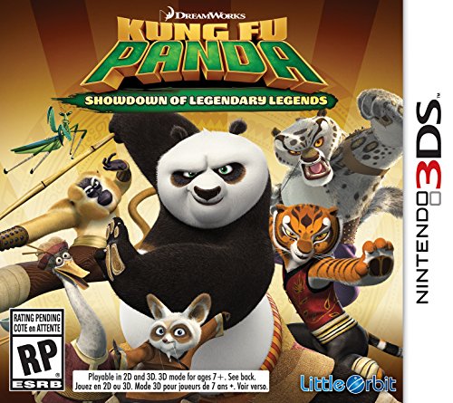 Kung Fu Panda Showdown of Legendary Legends Nintendo 3DS