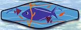 Innovative Blue Fish 2.5mm Neoprene Strap Wrapper