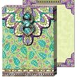 Leaves and Purple Punch Studio Larger Small Brooch Note Pad Leaves and Purple Punch Studio Larger Small Brooch Note Pad