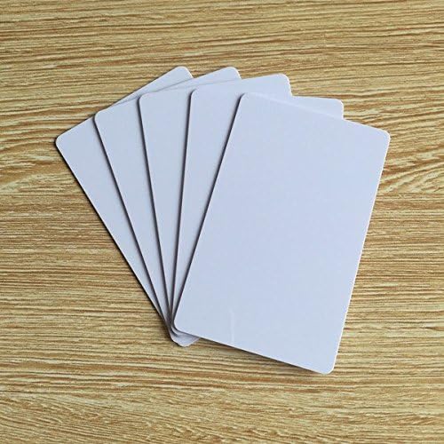 YARONG-10 PCS 13.56MHZ ISO 14443A Blank White Printable MIFARE Classic® 1K chip nfc card,ic card,rfid card