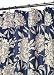 Park B. Smith Peony Shower Curtain, Navy/Natural