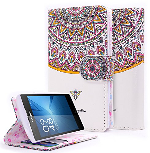 Coolpad Rogue Case, NageBee - Design Dual-Use Flip PU Leather Fold Wallet Pouch Case Premium PU Leather Wallet Flip Case for Coolpad Rogue (Wallet Royal Totem)