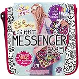 Just My Style Color Your Own Glitter Messenger Bag Kit