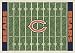 Chicago Bears 3' 10" x 5' 4" NFL Home Field Area Rug