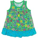 The Childrens Place Baby-Girls Stringbean Ruffle Trim Floral Tunic