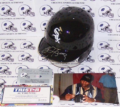 Bo Jackson Hand Signed Chicago White Sox Mini Helmet