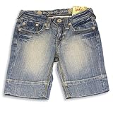 Jade - Girls Bermuda Shorts, Denim Blue